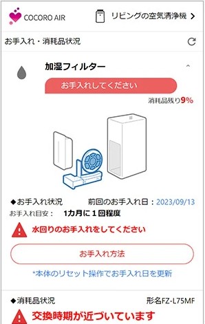 お手入れ時期