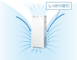 ダイキンMCK505A吸い込み領域
